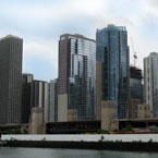Chicago, skyline, skyscraper, river, architecture photo, building, free stock photos, free images, royalty-free image