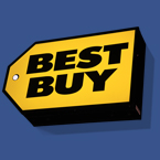 Best Buy logo, store brand picture, free stock photo, royalty-free image