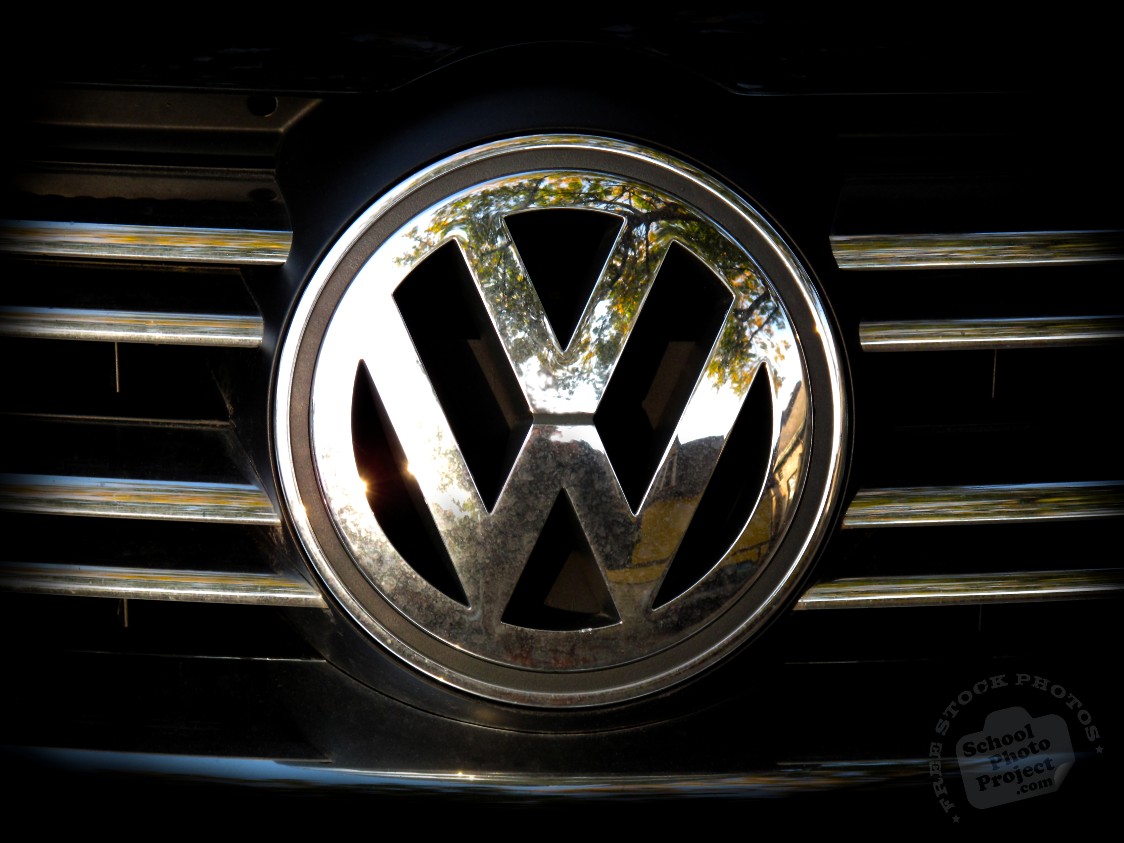 VW Logo, FREE Stock Photo, Image, Picture: Volkswagen Logo Brand