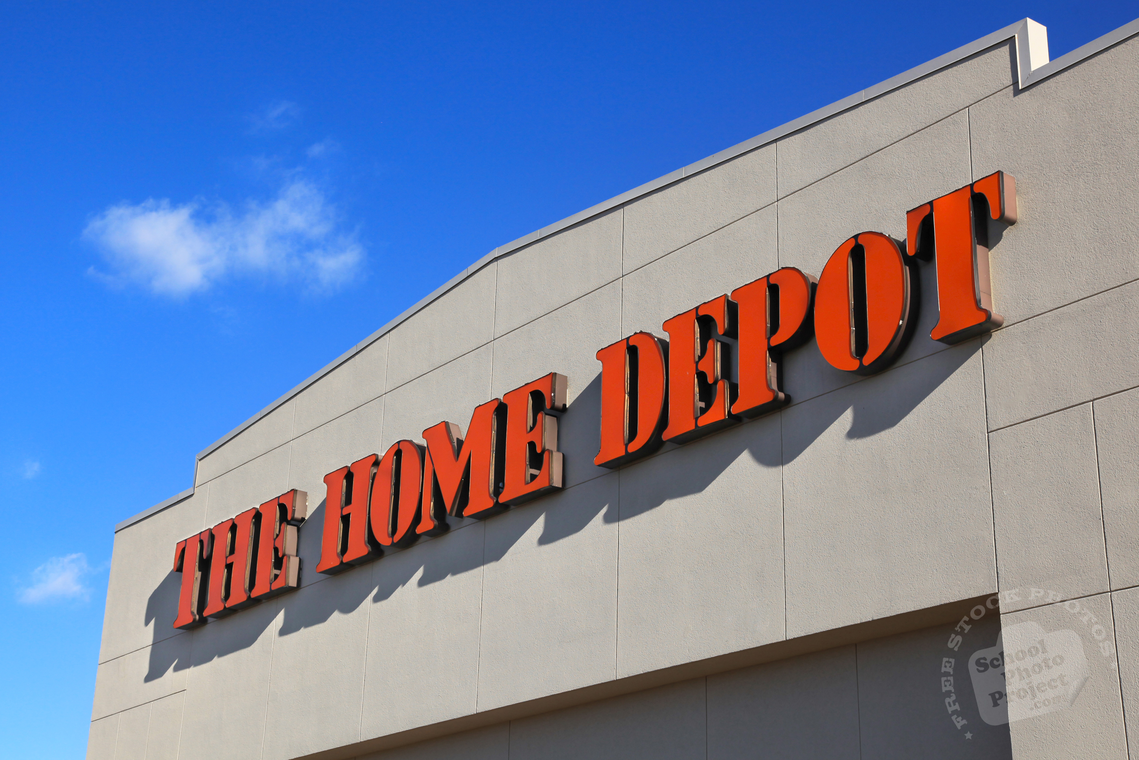 FREE The Home Depot Logo, Home Depot Identity, Popular Company's Brand ...